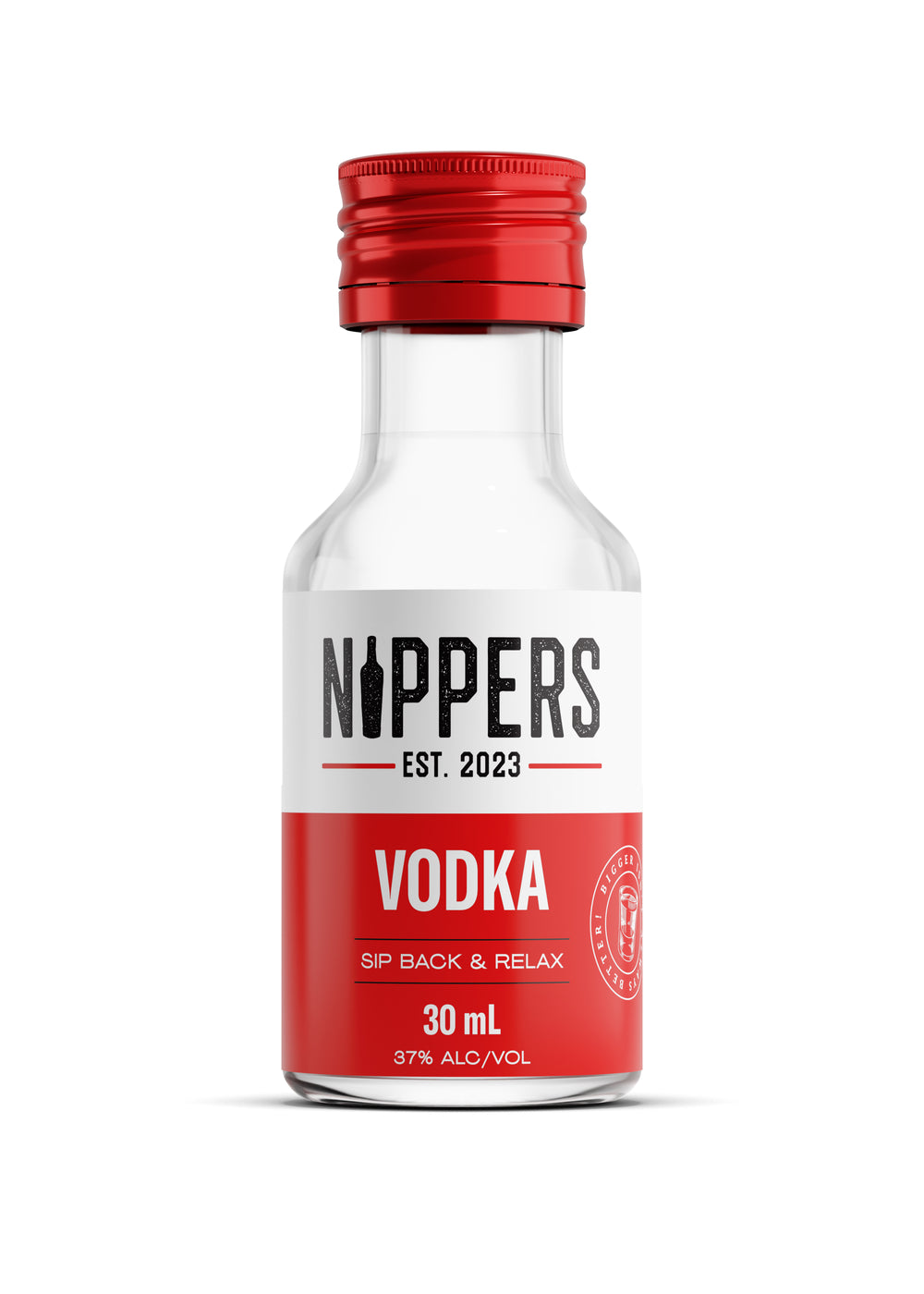 Nippers 30mL Vodka Bottle 